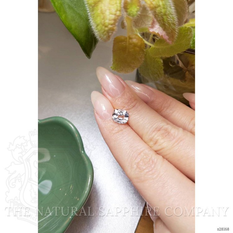 2.23 Ct. White Sapphire from Ceylon (Sri Lanka)