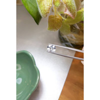 2.23 Ct. White Sapphire from Ceylon (Sri Lanka) Life Style