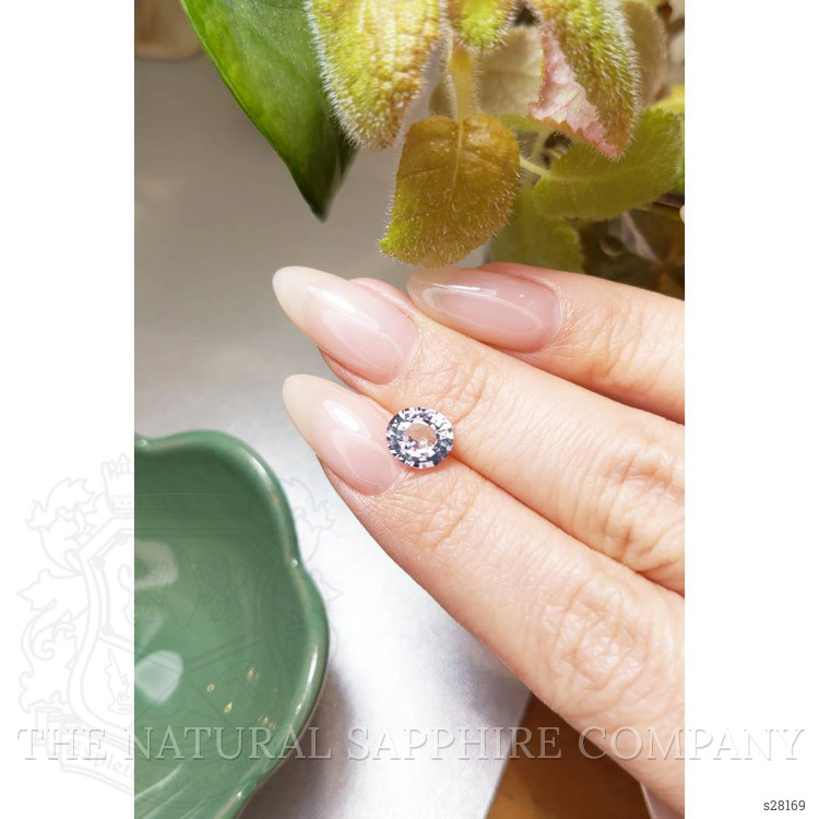 1.87 Ct. Violet Sapphire from Ceylon (Sri Lanka)