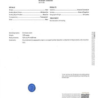1.93 Ct. Blue Sapphire from Ceylon (Sri Lanka) Scan Report