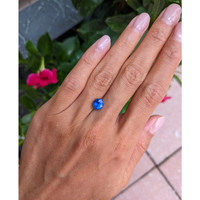 1.93 Ct. Blue Sapphire from Ceylon (Sri Lanka) Life Style