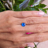 1.93 Ct. Blue Sapphire from Ceylon (Sri Lanka) Life Style