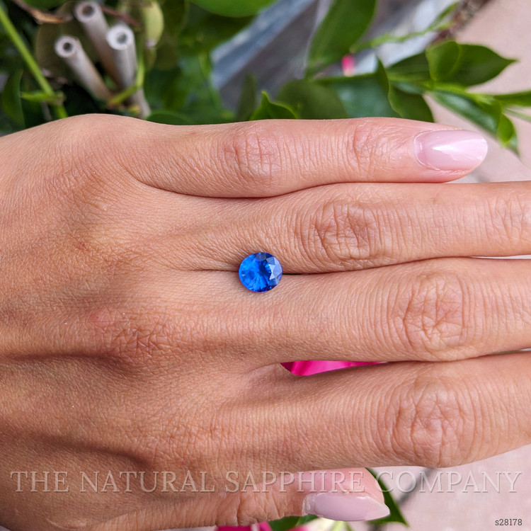 1.93 Ct. Blue Sapphire from Ceylon (Sri Lanka)