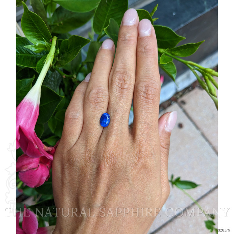 2.49 Ct. Blue Sapphire from Burma (Myanmar)