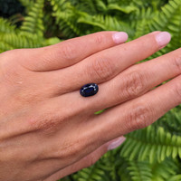 3.54 Ct. Blue Sapphire from Ceylon (Sri Lanka) Life Style