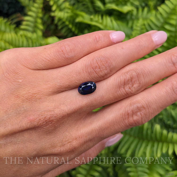 3.54 Ct. Blue Sapphire from Ceylon (Sri Lanka)