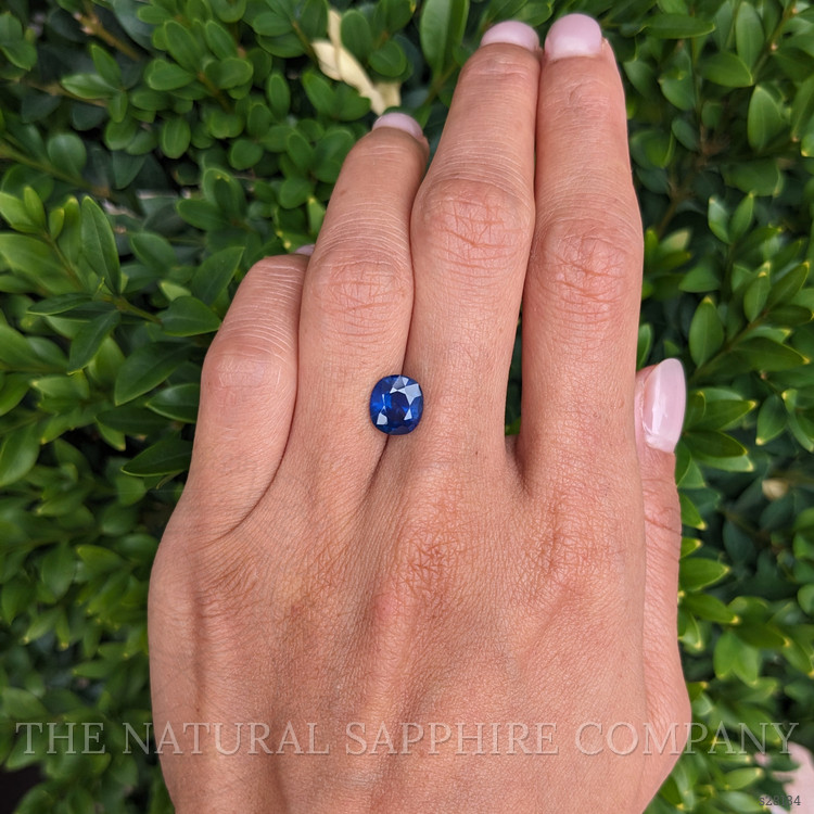 2.48 Ct. Blue Sapphire from Ceylon (Sri Lanka)