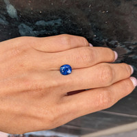 2.48 Ct. Blue Sapphire from Ceylon (Sri Lanka) Life Style