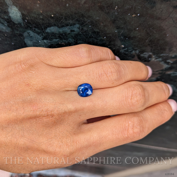 2.48 Ct. Blue Sapphire from Ceylon (Sri Lanka)