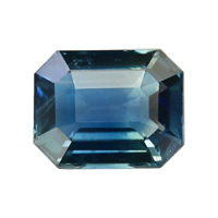 1.00 Ct. Greenish Blue Sapphire from Madagascar Video