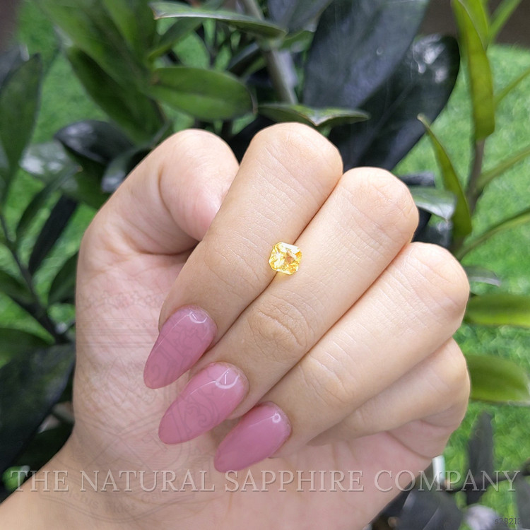 1.03 Ct. Yellow Sapphire from Madagascar