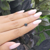 1.09 Ct. Greenish Blue Sapphire from Madagascar Life Style