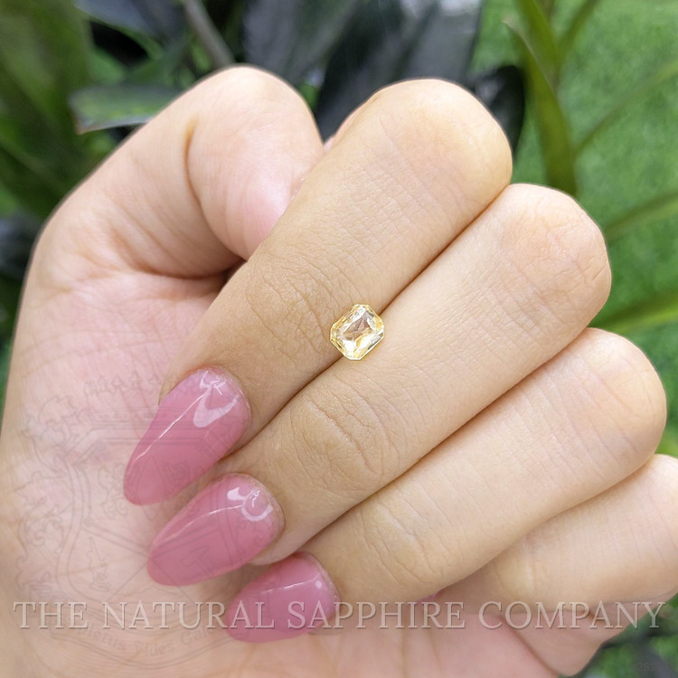 0.82 Ct. Yellow Sapphire from Madagascar