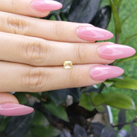 0.82 Ct. Yellow Sapphire from Madagascar Life Style