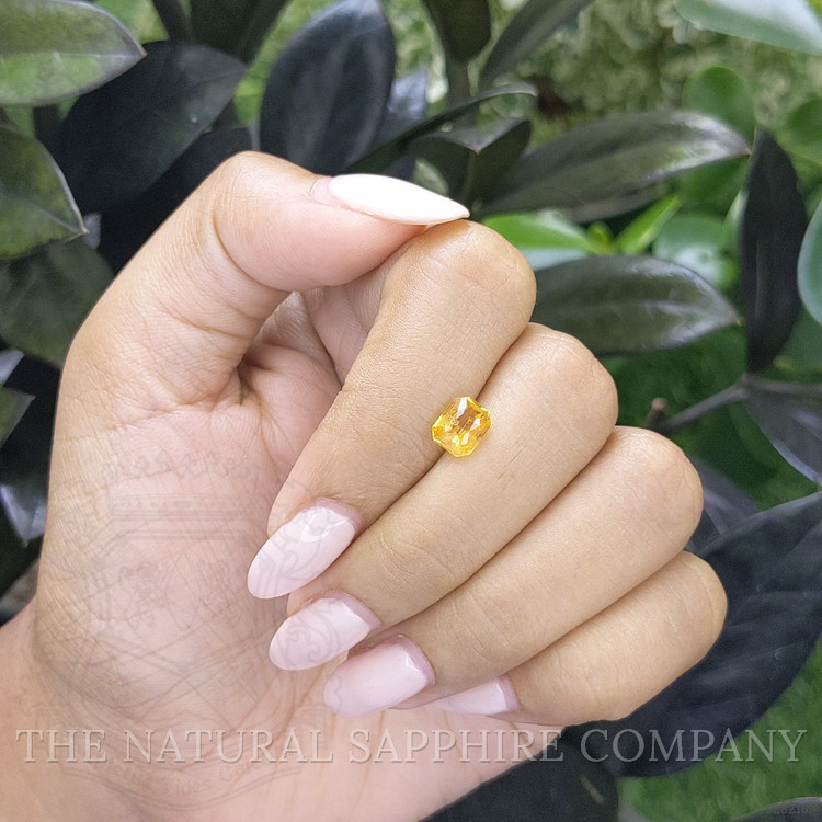 1.54 Ct. Yellow Sapphire from Madagascar