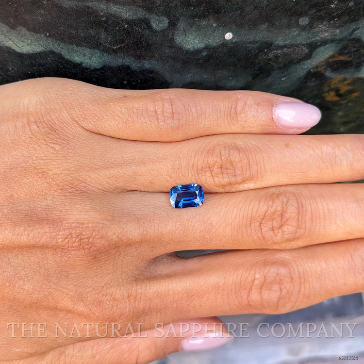 1.83 Ct. Blue Sapphire from Ceylon (Sri Lanka)