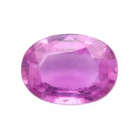 0.73 Ct. Purplish Pink Sapphire from Ceylon (Sri Lanka) Video