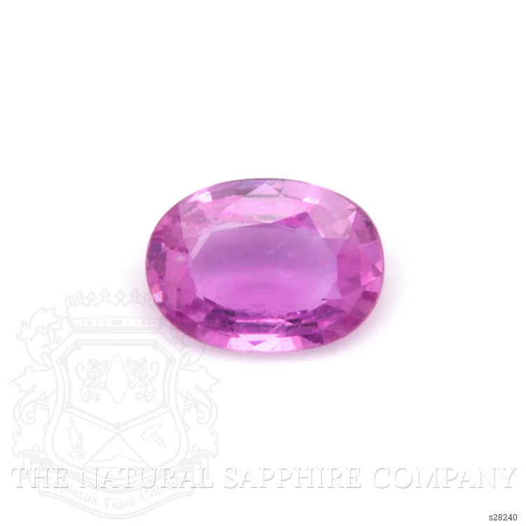 0.73 Ct. Purplish Pink Sapphire from Ceylon (Sri Lanka)