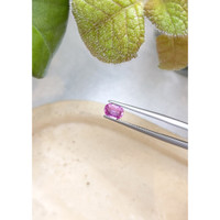 0.73 Ct. Purplish Pink Sapphire from Ceylon (Sri Lanka) Life Style