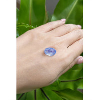8.49 Ct. Blue Sapphire from Kashmir Life Style