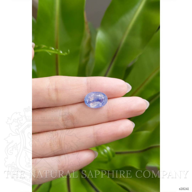 8.49 Ct. Blue Sapphire from Kashmir