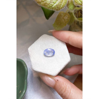 5.05 Ct. Blue Sapphire from Kashmir Life Style