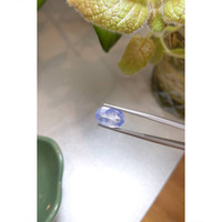 5.05 Ct. Blue Sapphire from Kashmir Life Style