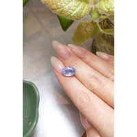 5.05 Ct. Blue Sapphire from Kashmir Life Style