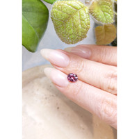 1.12 Ct. Reddish Pink Sapphire from Ceylon (Sri Lanka) Life Style