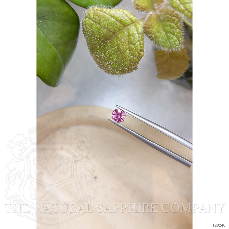 0.87 Ct. Pink Sapphire from Ceylon (Sri Lanka)