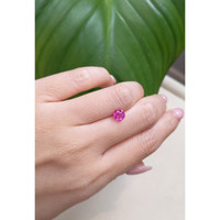 1.23 Ct. Pink Sapphire from Ceylon (Sri Lanka) Life Style