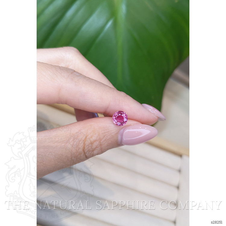 1.38 Ct. Pink Sapphire from Ceylon (Sri Lanka)