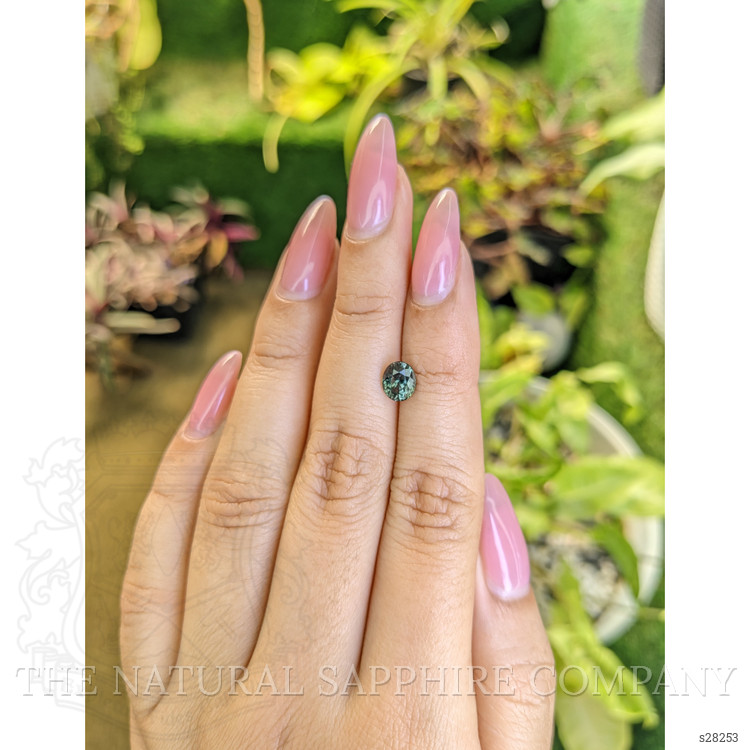 1.31 Ct. Green Sapphire from Madagascar