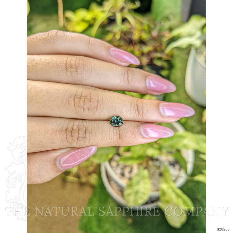 1.31 Ct. Green Sapphire from Madagascar