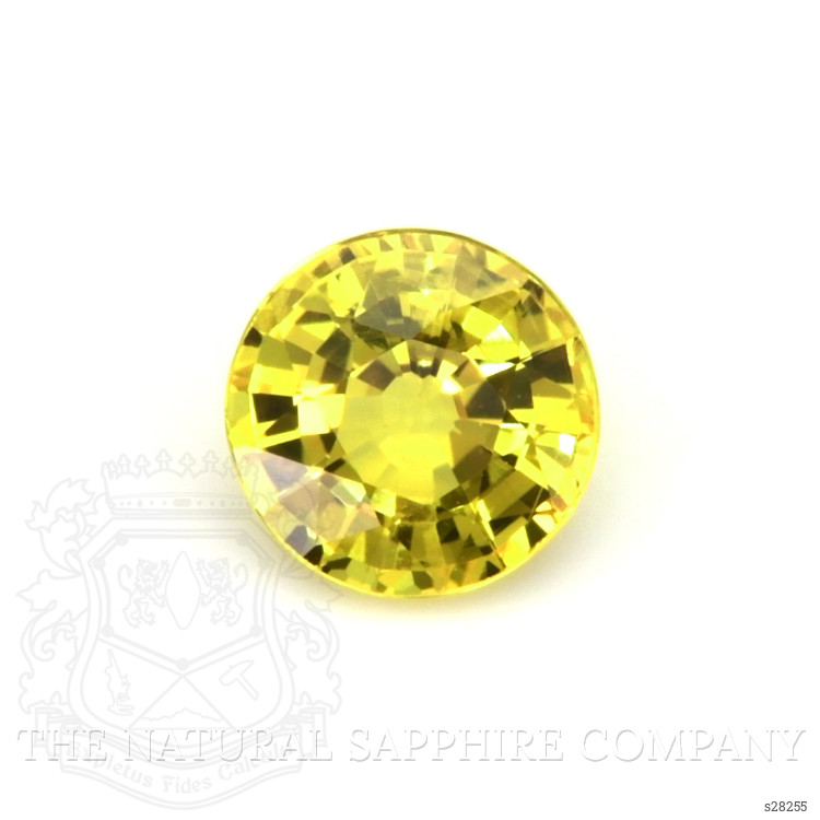 0.97 Ct. Yellow Sapphire from Ceylon (Sri Lanka)