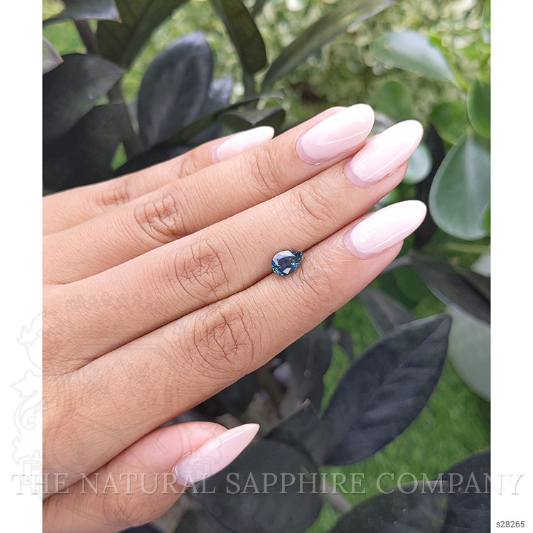 1.17 Ct. Greenish Blue Sapphire from Madagascar