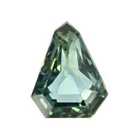 1.04 Ct. Bluish Green Sapphire from Madagascar Video