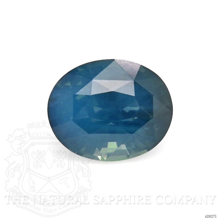 2.07 Ct. Greenish Blue Sapphire from Madagascar