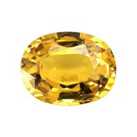 1.57 Ct. Orangish Yellow Sapphire from Ceylon (Sri Lanka) Video