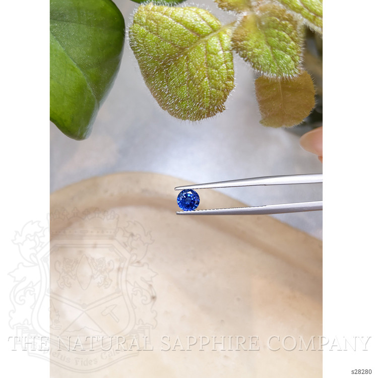 0.67 Ct. Blue Sapphire from Ceylon (Sri Lanka)