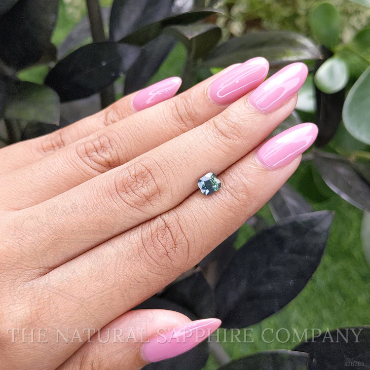 1.03 Ct. Bluish Green Sapphire from Madagascar