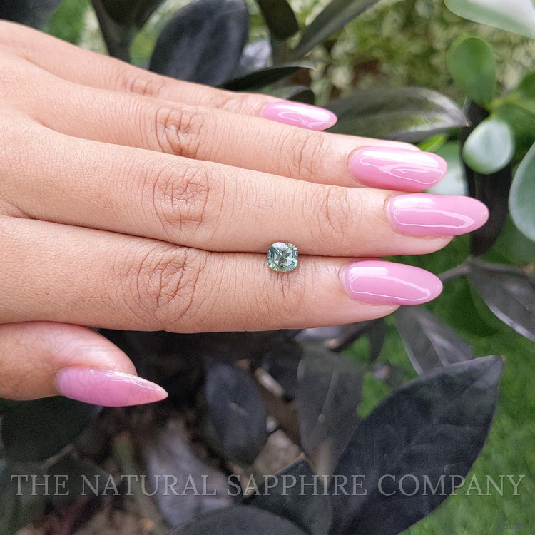 1.02 Ct. Bluish Green Sapphire from Madagascar