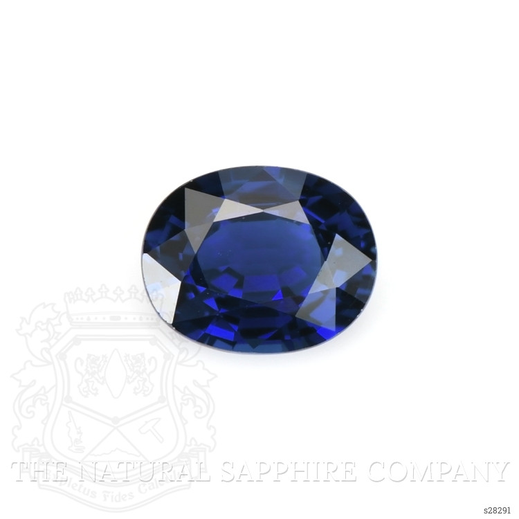 0.78 Ct. Blue Sapphire from Ceylon (Sri Lanka)