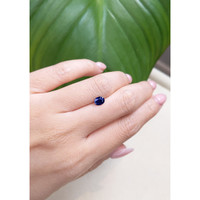 0.78 Ct. Blue Sapphire from Ceylon (Sri Lanka) Life Style