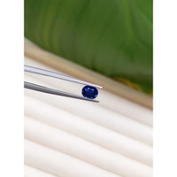 0.78 Ct. Blue Sapphire from Ceylon (Sri Lanka) Life Style