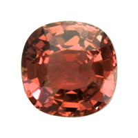 1.40 Ct. Reddish Orange Sapphire from Ceylon (Sri Lanka) Video