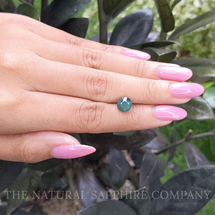2.49 Ct. Bluish Green Sapphire from Madagascar