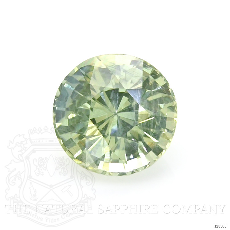 1.58 Ct. Yellowish Green Sapphire from Madagascar