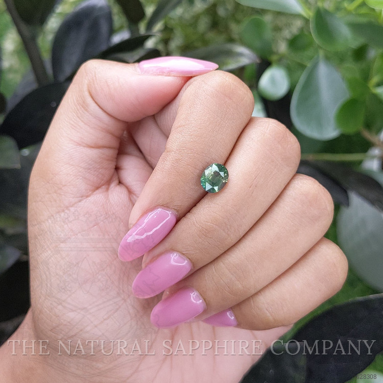 1.67 Ct. Green Sapphire from Madagascar
