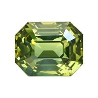 2.06 Ct. Yellowish Green Sapphire from Madagascar Video